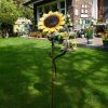 Metal Sunflower Garden Stake - Image 2