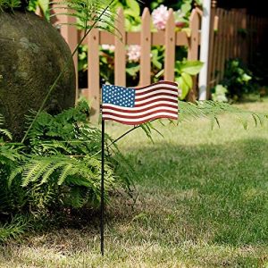 Metal American Flag Stake