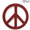 Metal Treasured Red Peace Sign - Image 4