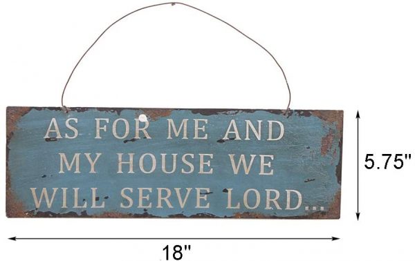 Metal Hanging Wall Sign - Image 6