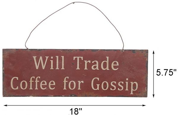 Metal Hanging Wall Sign - Image 3