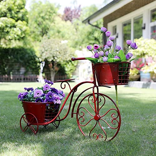 Tricycle Plant Stand Flower Pot Holder – Yk Decor