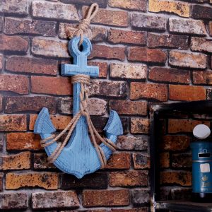 Wood Anchor Nautical Decor