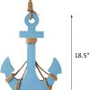 Wood Anchor Nautical Decor - Image 3