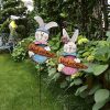 Metal Easter Bunny Garden Stake - Image 2