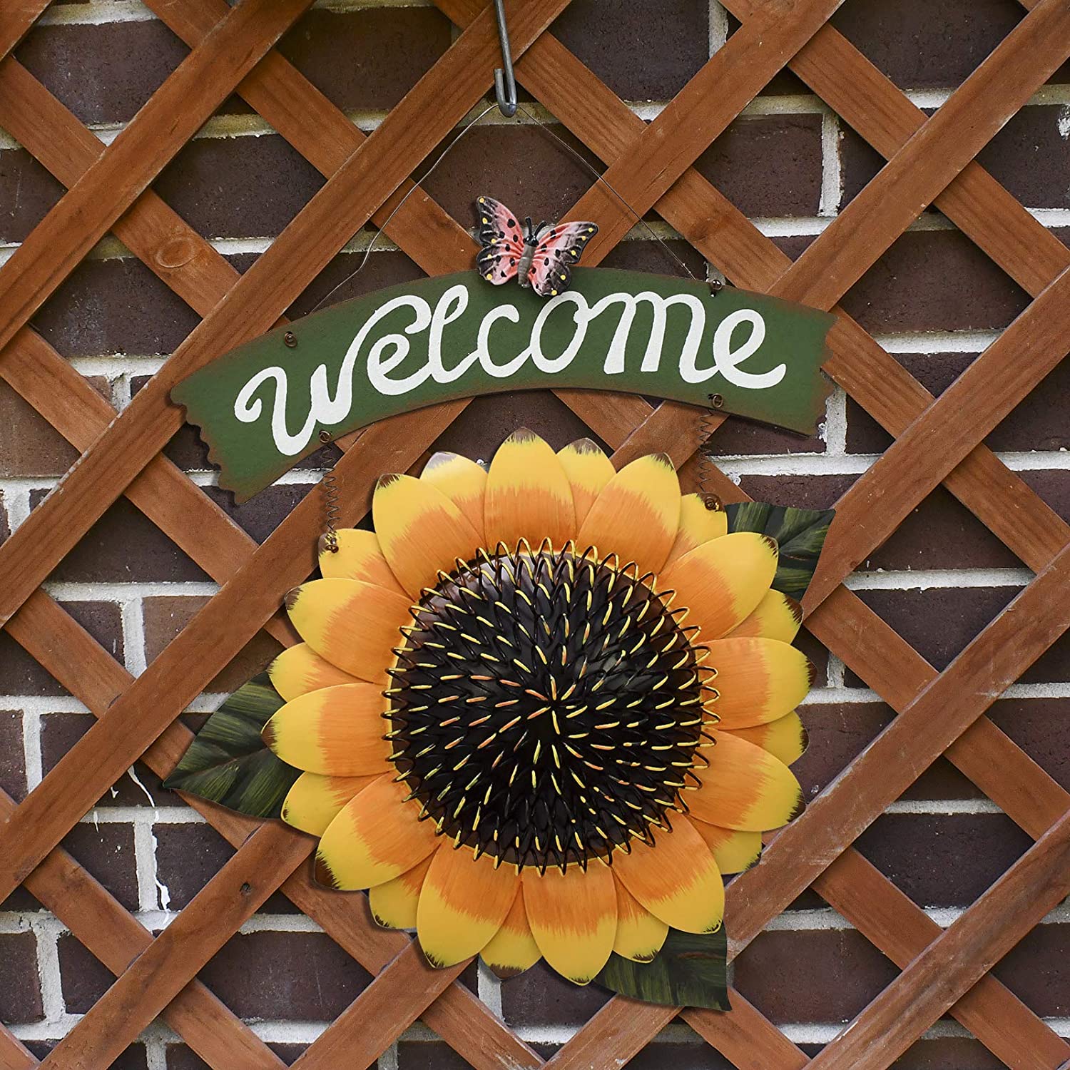 Sunflower Welcome Sign – Yk Decor