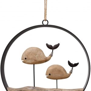 Wooden Whale Decor (Rustic Whale)