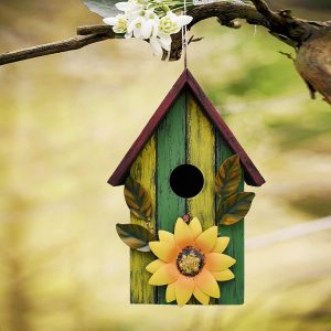 Rustic Decorative Bird House 9.37"X6.38"X4.25"