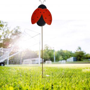 Ladybug Garden Stake