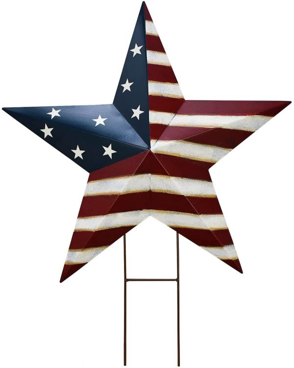 Metal Barn Star Yard Sign