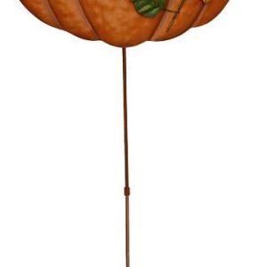 Pumpkin Garden Stake Metal Welcome Sign (1, 14inX36.75in)