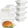 500 Pack Clamshell Take Out Food Containers