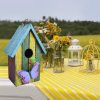 Wooden Decorative Birdhouse  (Butterfly) - Image 4