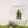 Wooden Decorative Birdhouse  (Butterfly) - Image 5